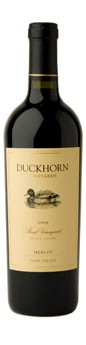 2010 Duckhorn Vineyards Napa Valley Estate Merlot Stout Vineyard