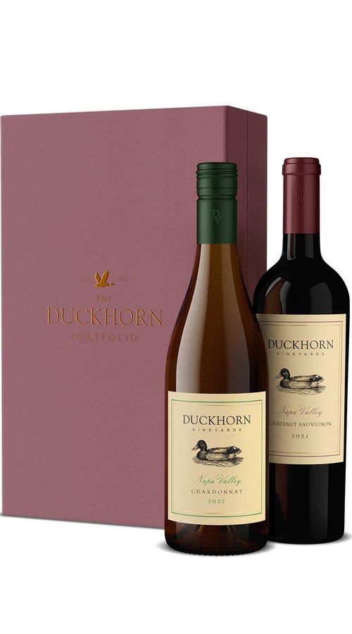 Duckhorn Vineyards Red + White Chardonnay/Cabernet Gift Set