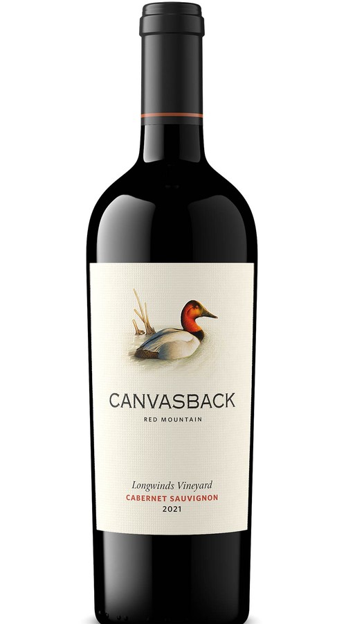 2021 Canvasback Red Mountain Cabernet Sauvignon Longwinds Vineyard 1