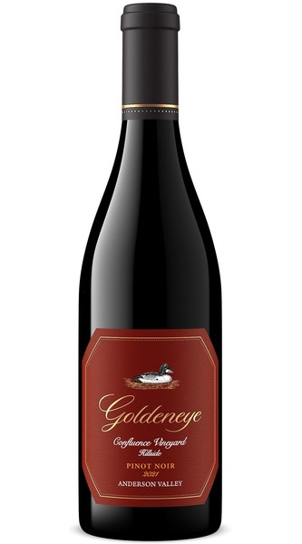 2021 Goldeneye Anderson Valley Pinot Noir Confluence Vineyard - Hillside